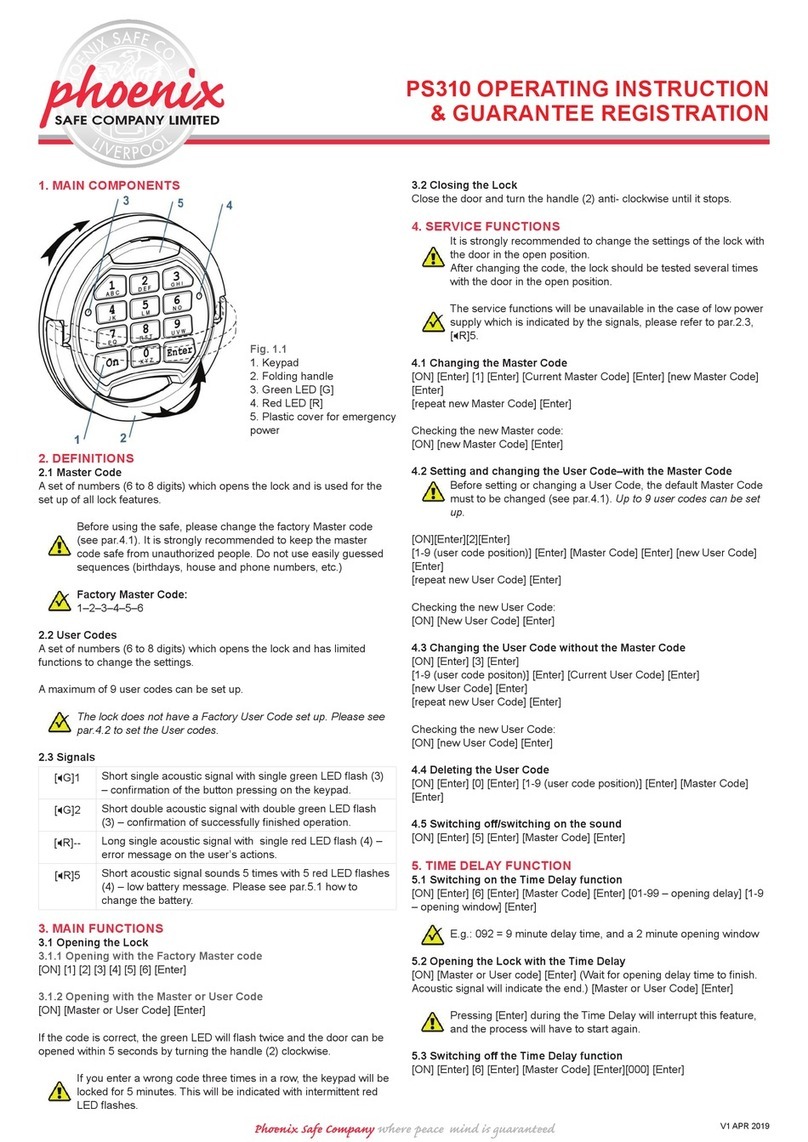Phoenix PS310 User manual