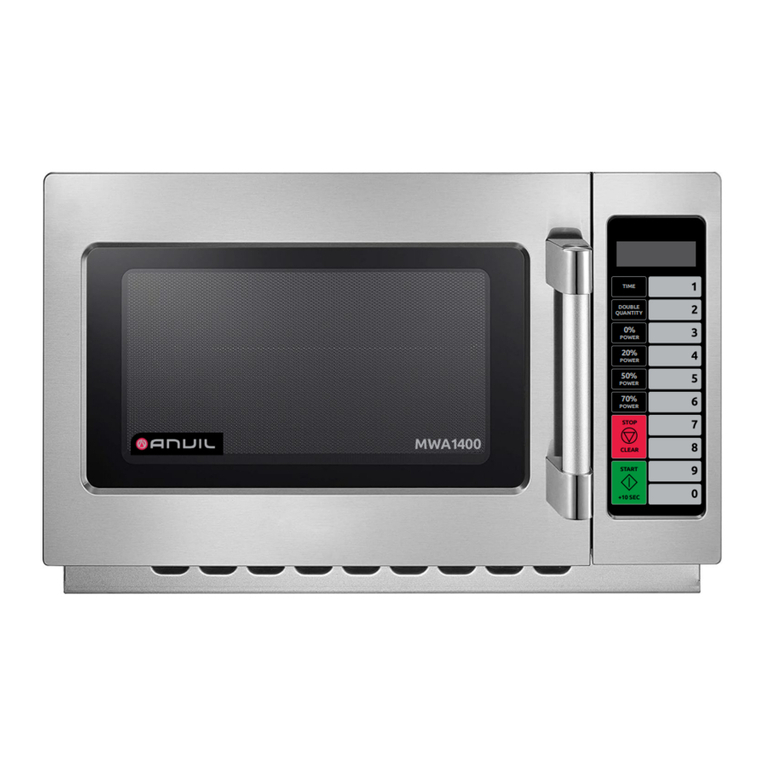 Anvil MWA1400 Installation, Operation and Care Manual