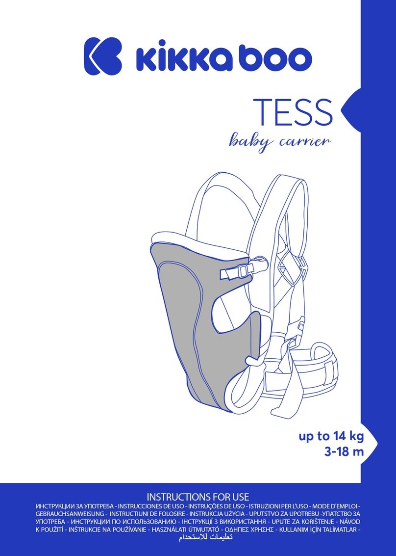 KIKKA BOO TESS Instructions for use
