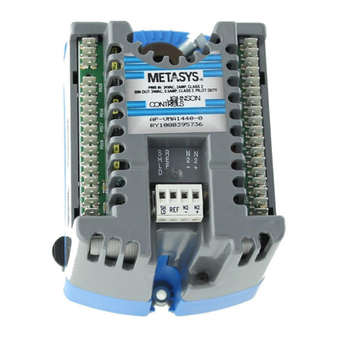 Johnson Controls VMA 1400 Series manual