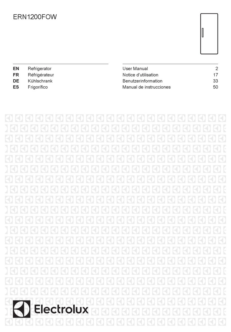 Electrolux ERN1200FOW User manual