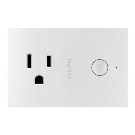 LEGRAND radiant WNP10 User manual