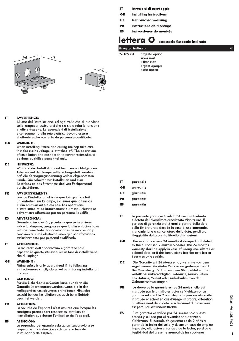 Viabizzuno lettera O User manual
