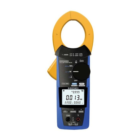 Hioki CM3286-50 User manual