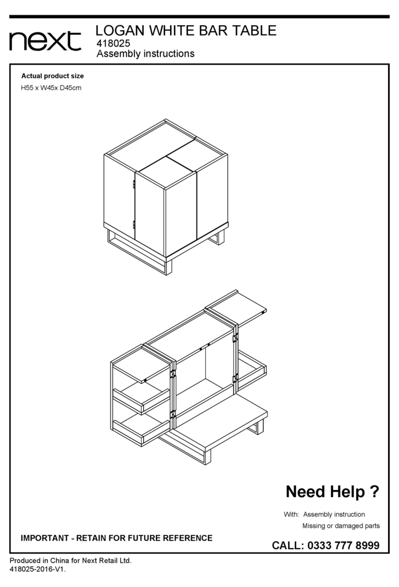 Next 418025 User manual