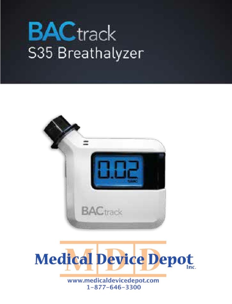 MDD BACtrack S35 manual