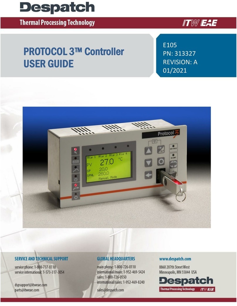 Despatch PROTOCOL 3 user guide