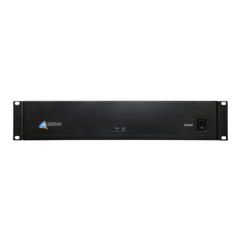 AUSTRALIAN MONITOR ESP Series Installation and operation manual
