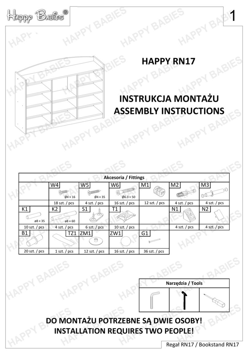 Happy Babies HAPPY RN17 Assembly instructions