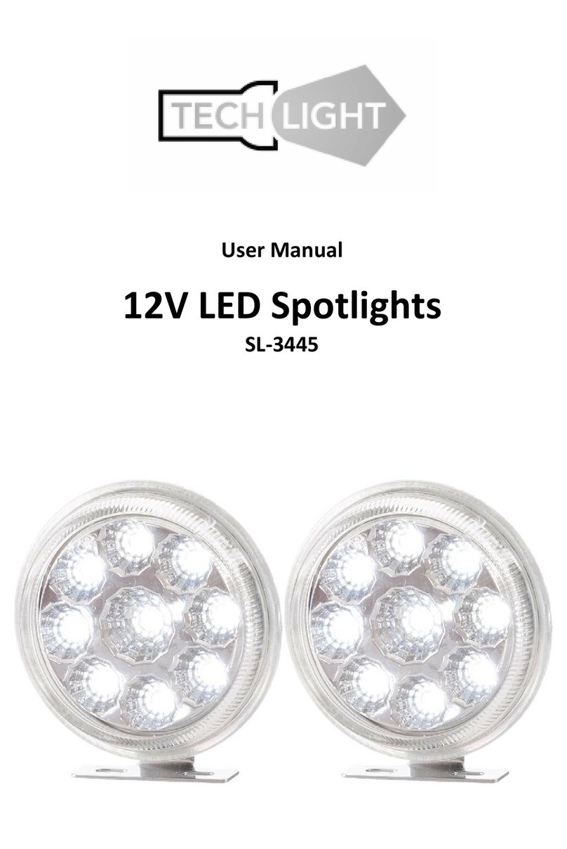 TECH LIGHT SL-3445 user manual
