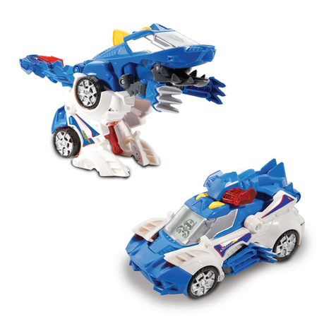 V-tech Switch & Go Dinos Chaser the Therizinosaurus Assembly Instructions