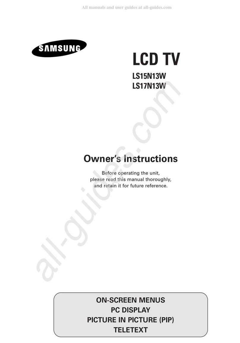 Samsung LS15N13W User manual