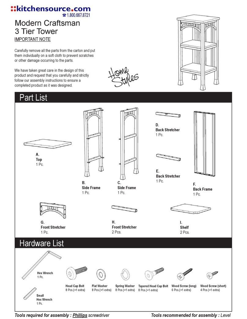 Home Styles HS-5050 quick start guide