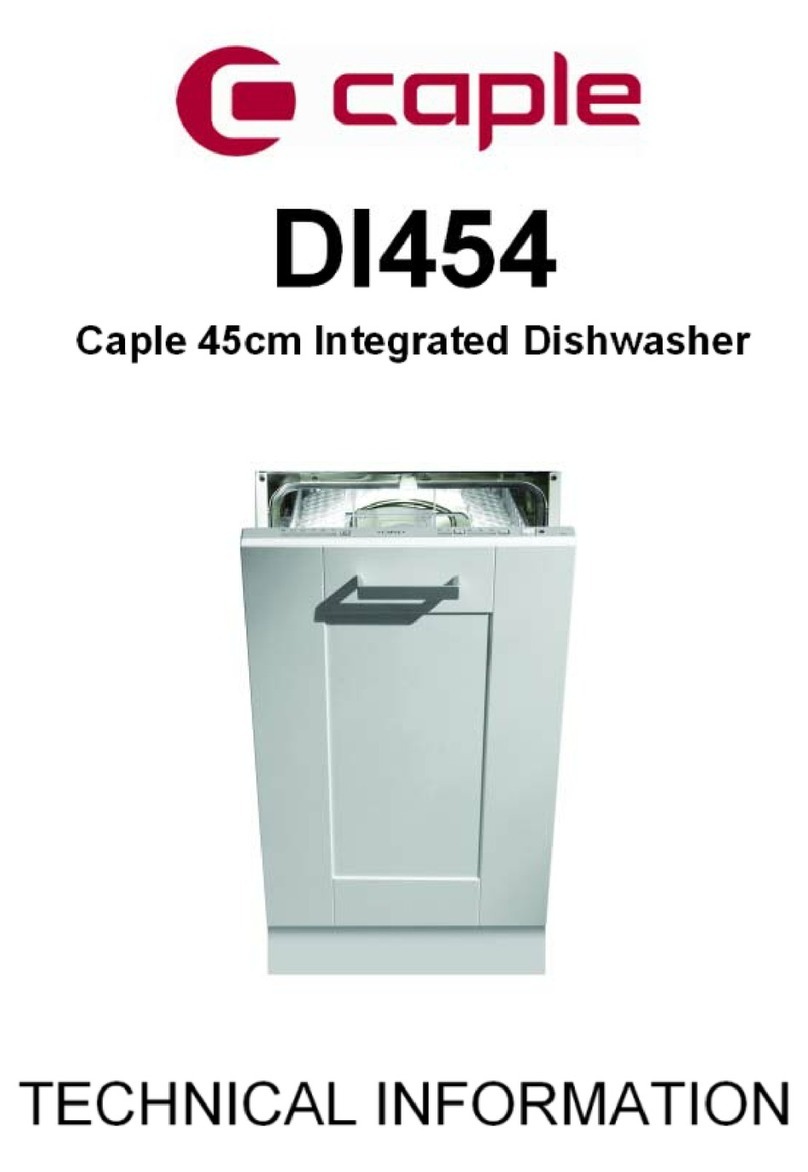 Caple Di454 technical information