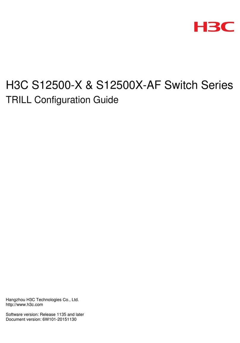 H3C S12500-X User manual
