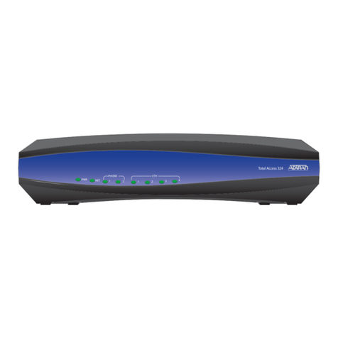 ADTRAN Total Access 300 Series instruction manual