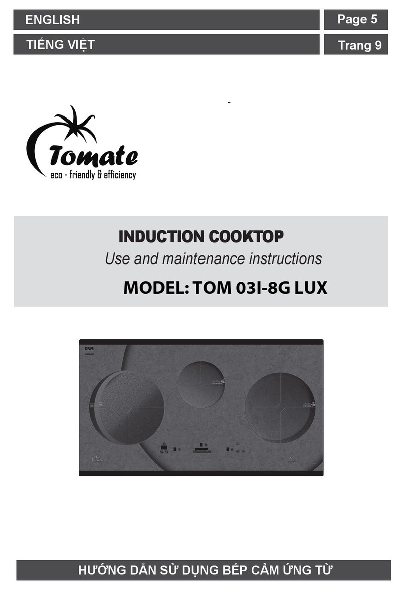 Tomate TOM 03I-8G LUX Use and maintenance instructions