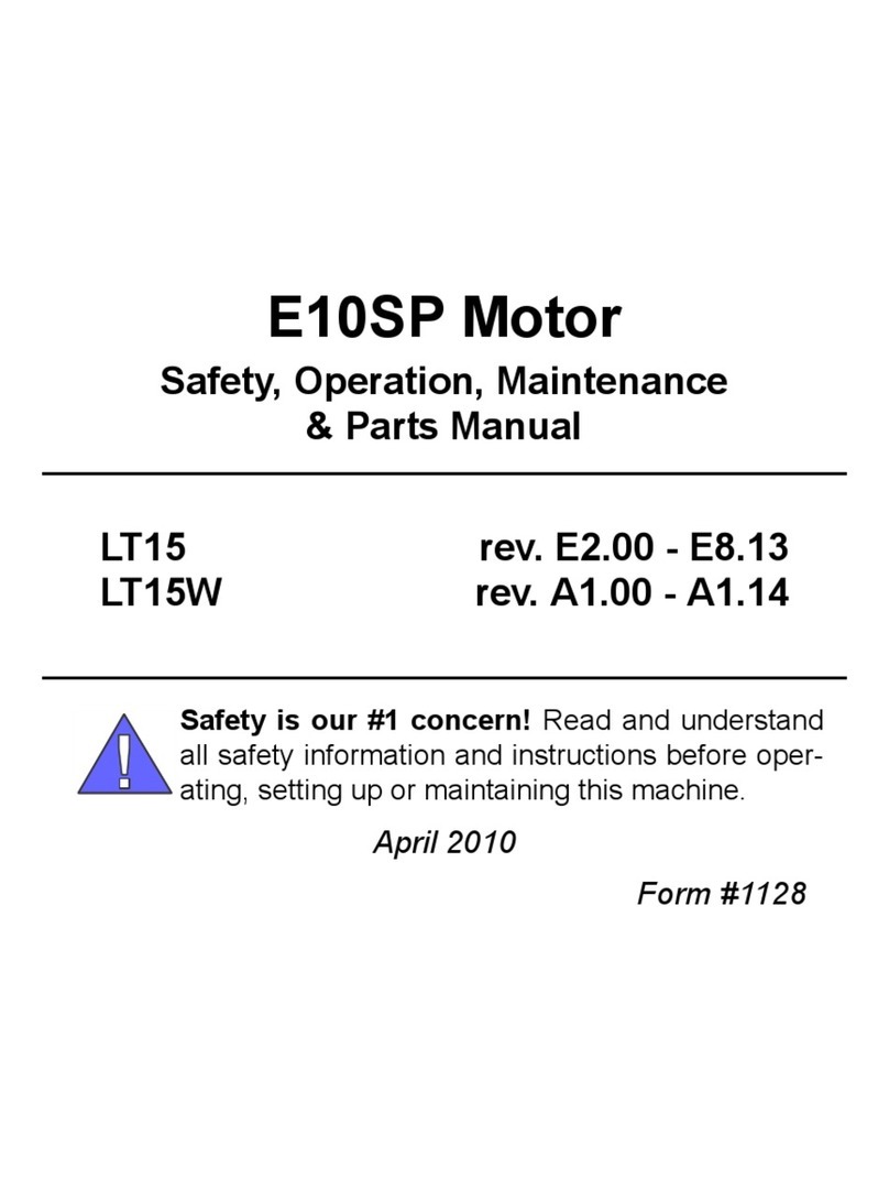 woodmizer E10SP Safety, Operation, Maintenance & Parts Manual