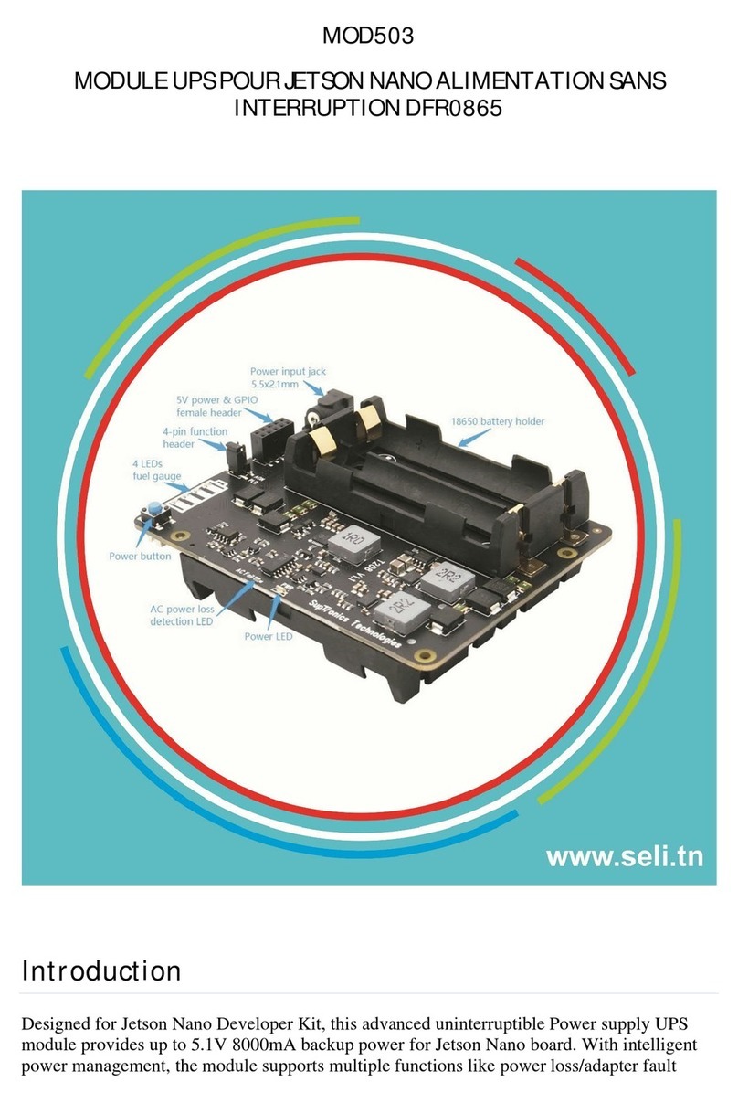 Seli MOD503 manual