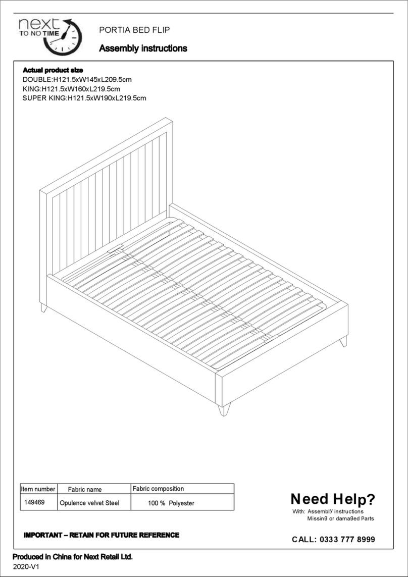 Next PORTIA 149469 Assembly instructions
