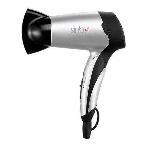 Sinbo SHD 7022 User manual