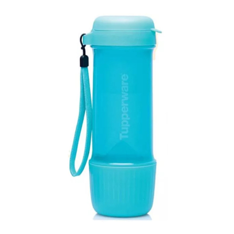Tupperware Infuser Bottle 700ml User manual