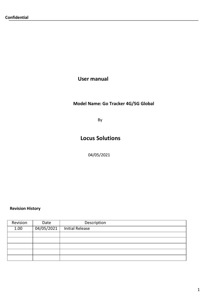 Locus Solutions Go Tracker 4G Global user manual