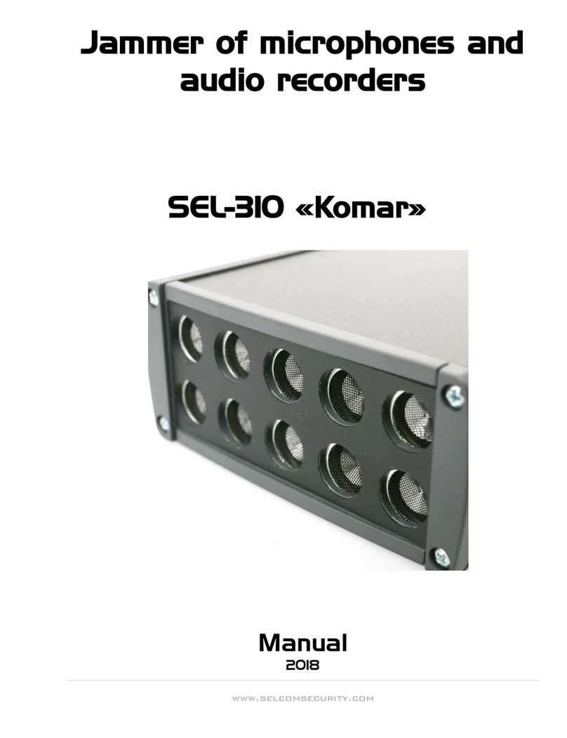 Selcom Security SEL-310 Komar User manual