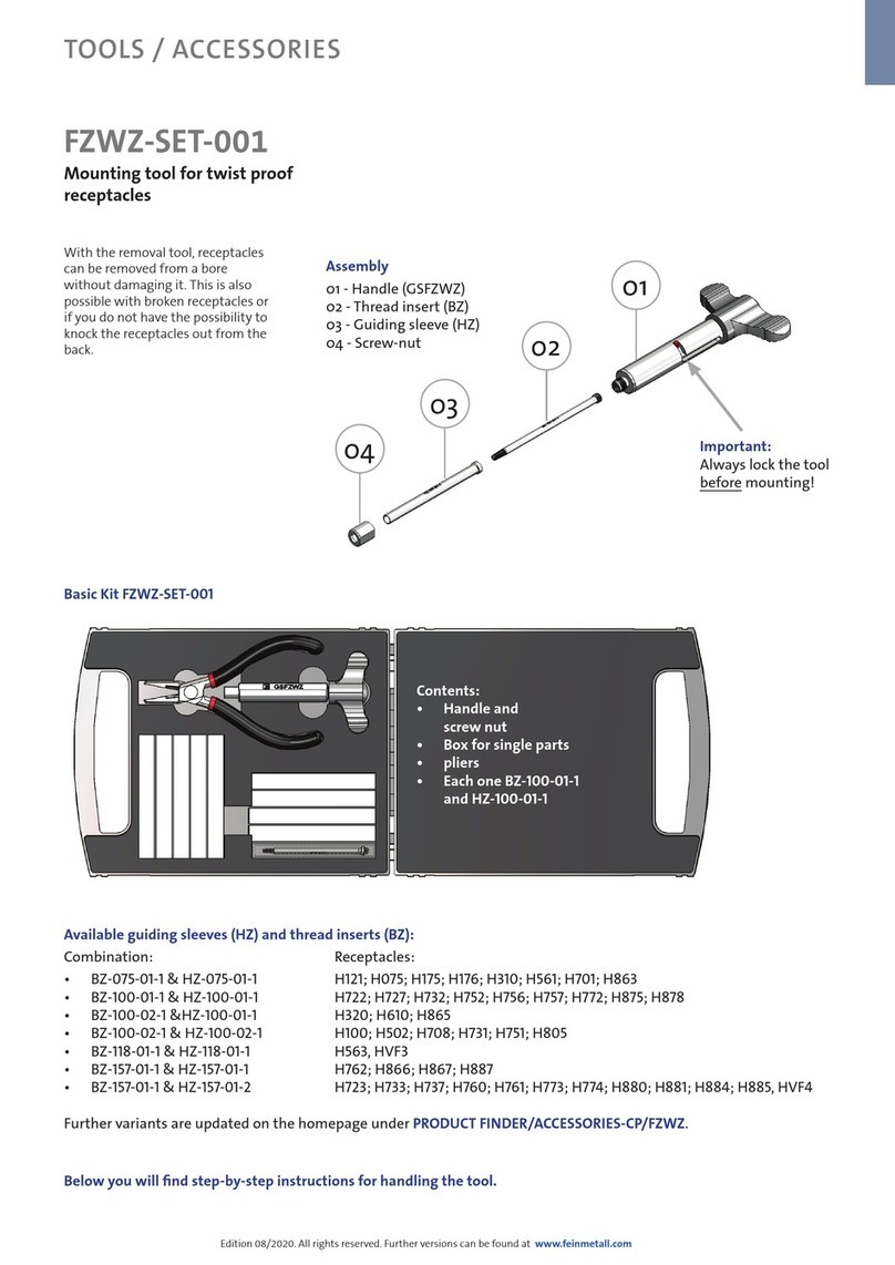FEINMETALL FZWZ-SET-001 quick start guide