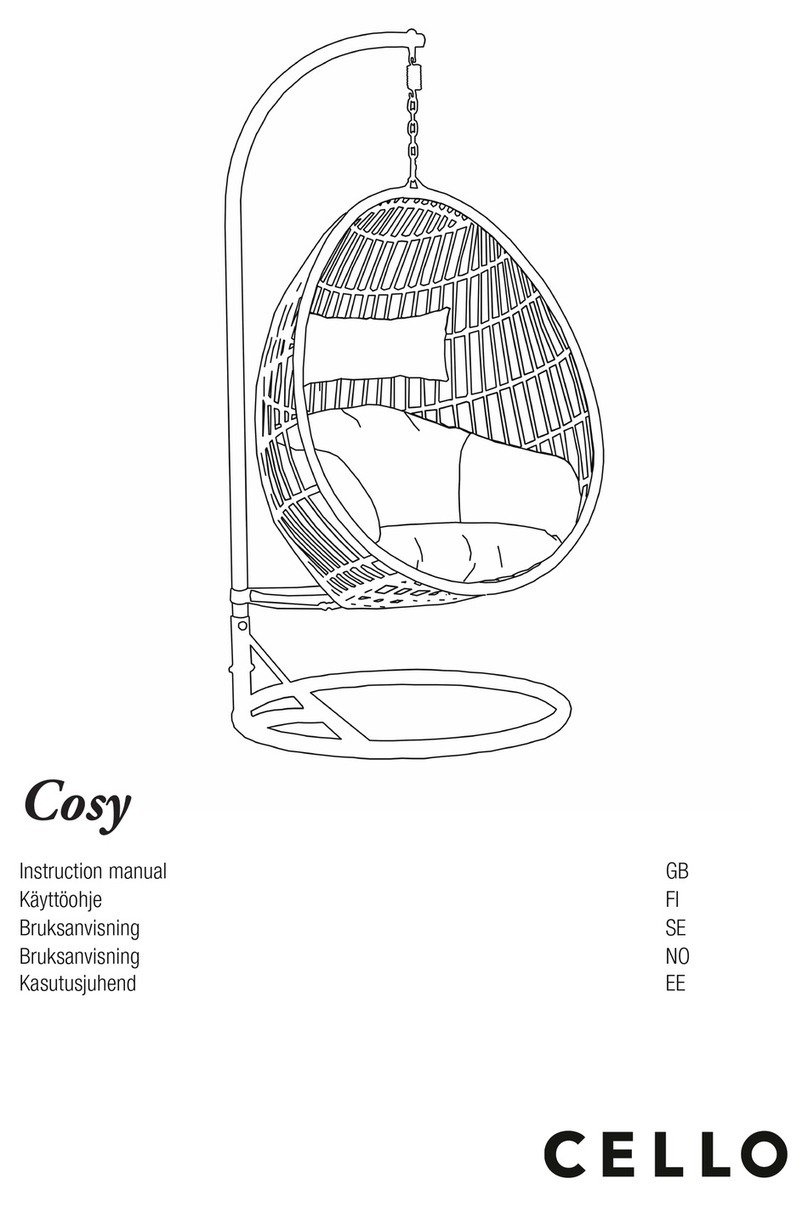 Cello Cosy instruction manual