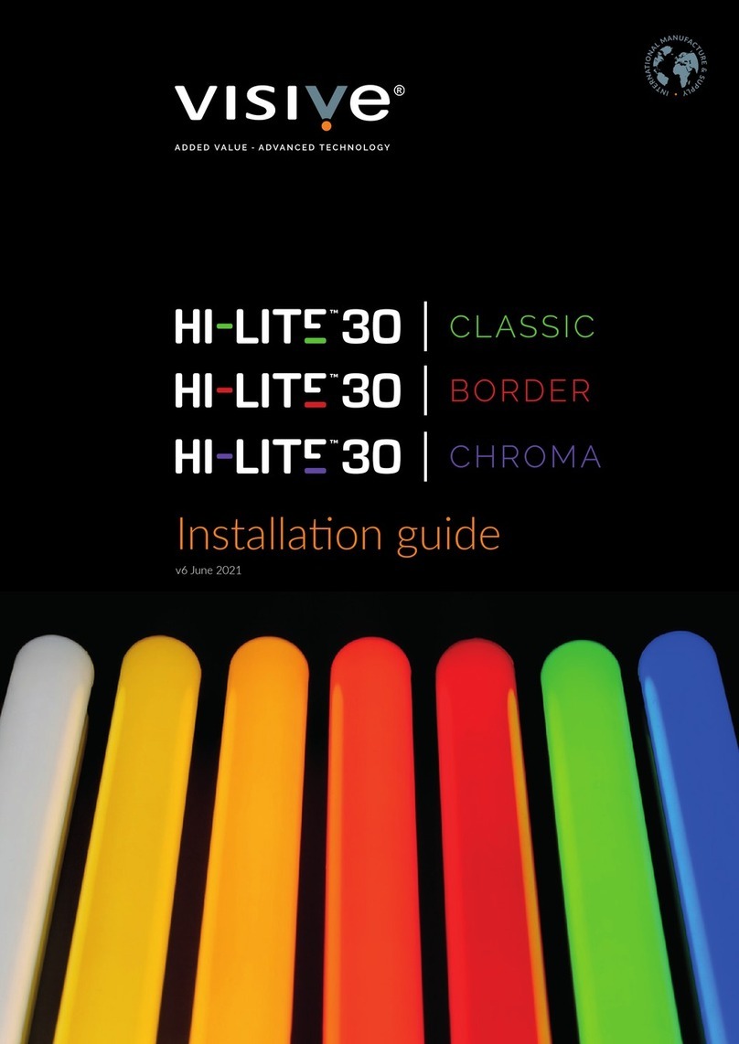 Visive Hi-Lite 30 Classic installation guide