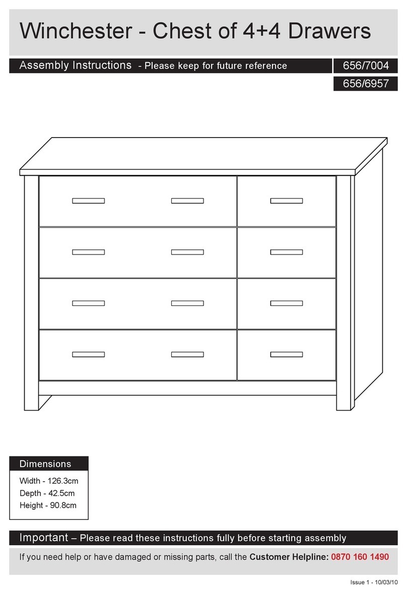 HOME RETAIL GROUP Winchester 656/7004 Assembly instructions