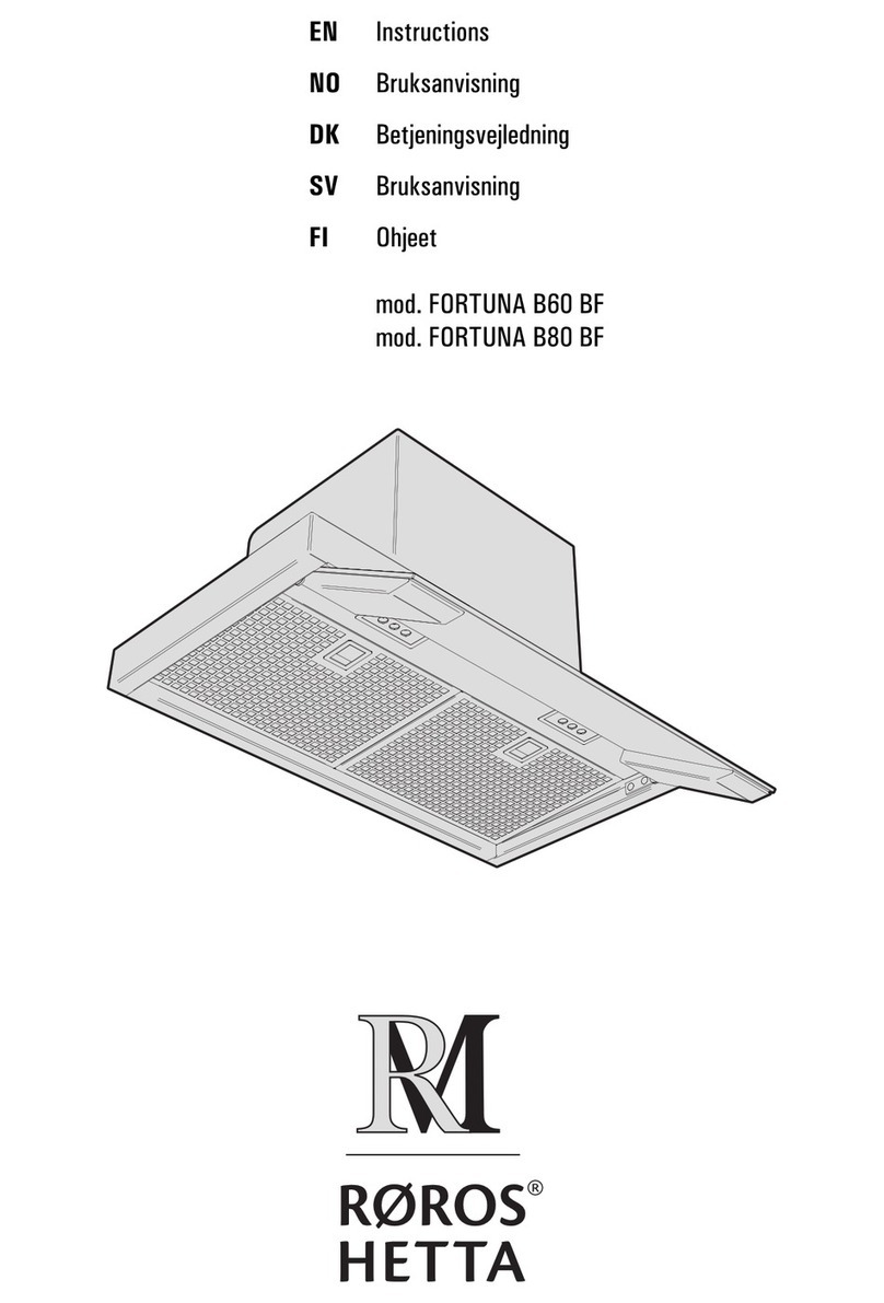 ROROS HETTA FORTUNA B60 BF instructions