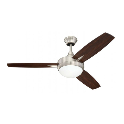 Craftmade Targas TG48 installation guide