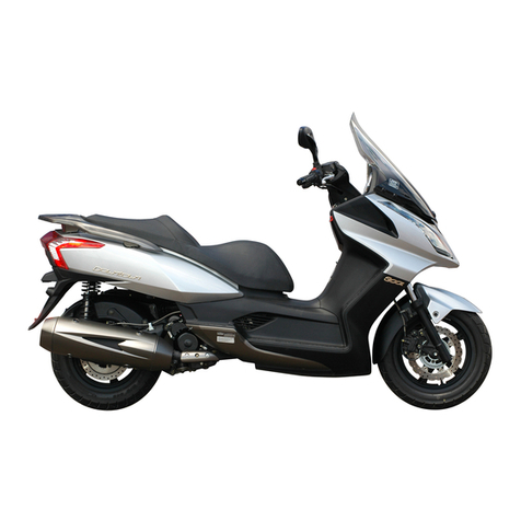 KYMCO DOWNTOWN 300i 2011 owner's manual