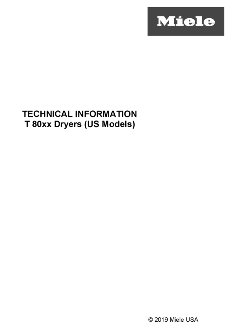 Miele T 80 Series Manual