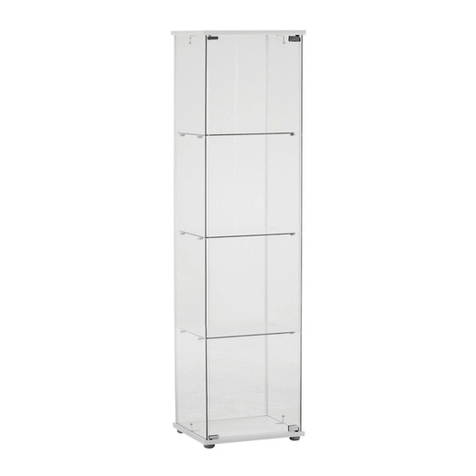 fantastic furniture Vision Display Cabinet MK2 manual