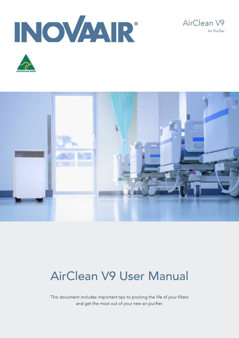 InovaAir AirClean V9 user manual
