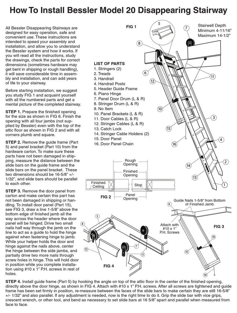 BESSLER 20 User manual