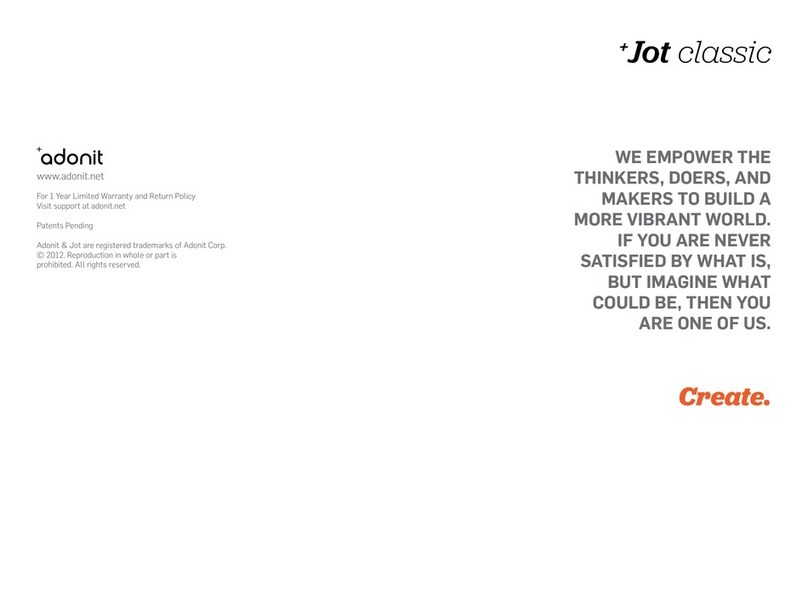 Adonit +Jot classic User manual