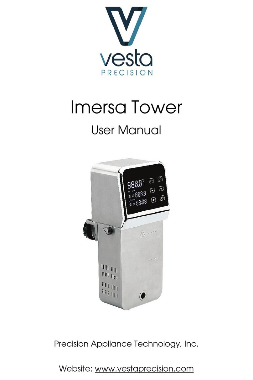 Vesta Precision Imersa Tower user manual