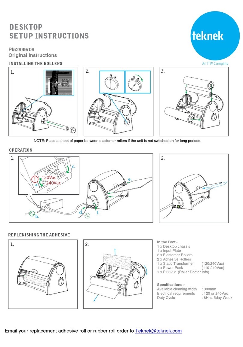 ITW PI52999r09 Setup instructions