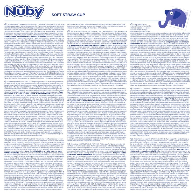 Flanders Nuby SOFT STRAW CUP quick start guide