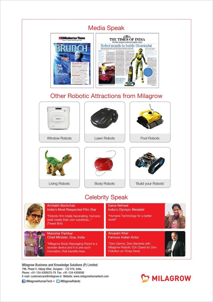 Milagrow RoboPurifier 7.0 User manual
