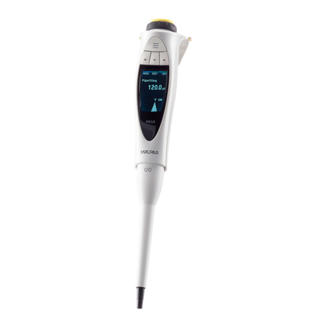 Sartorius Biozym Picus User manual Sartorius Biozym Picus User manual