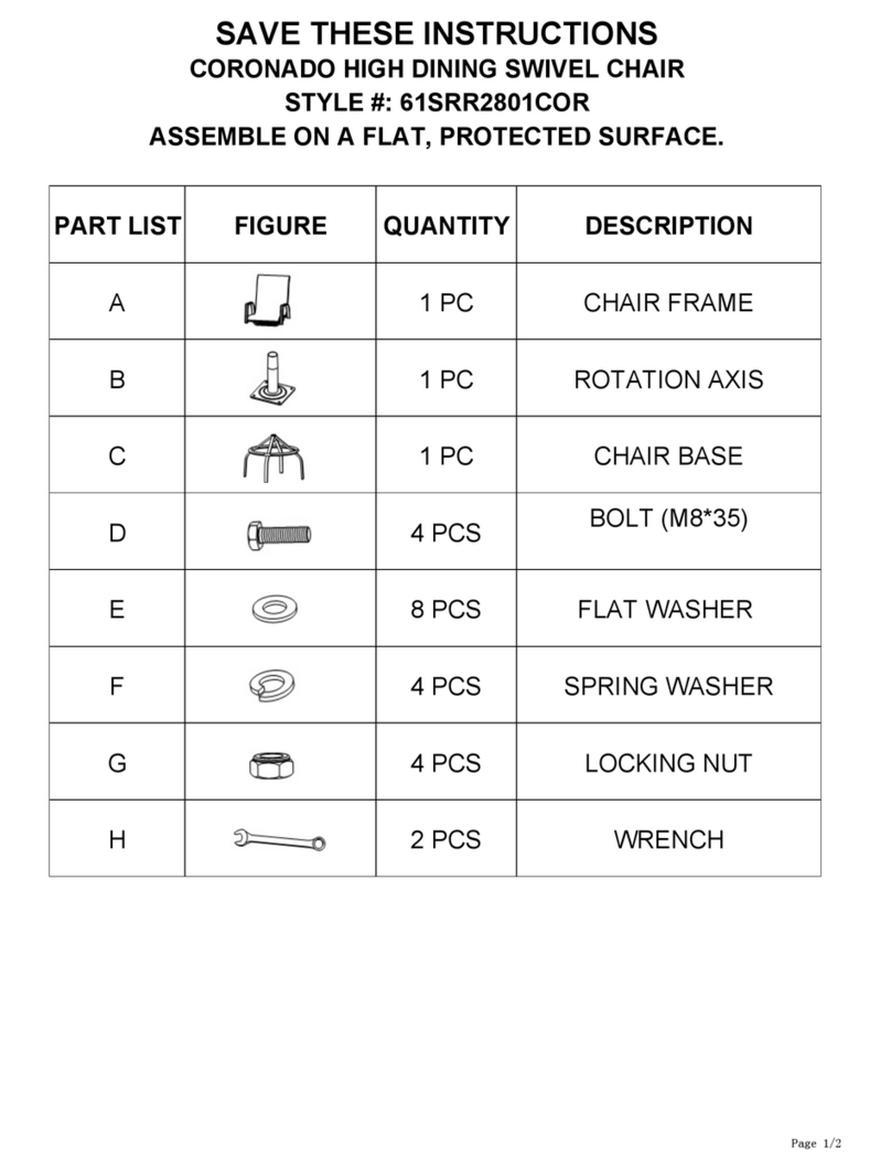 Sonoma 61SRR2801COR User manual
