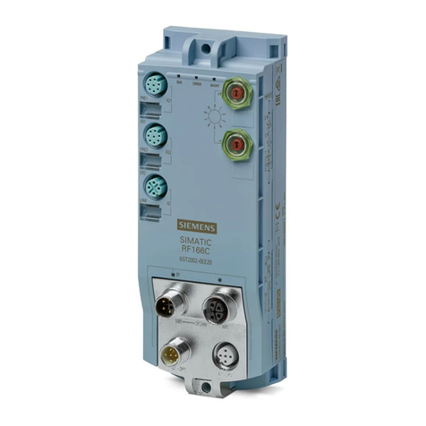 Siemens SIMATIC RF166C User manual