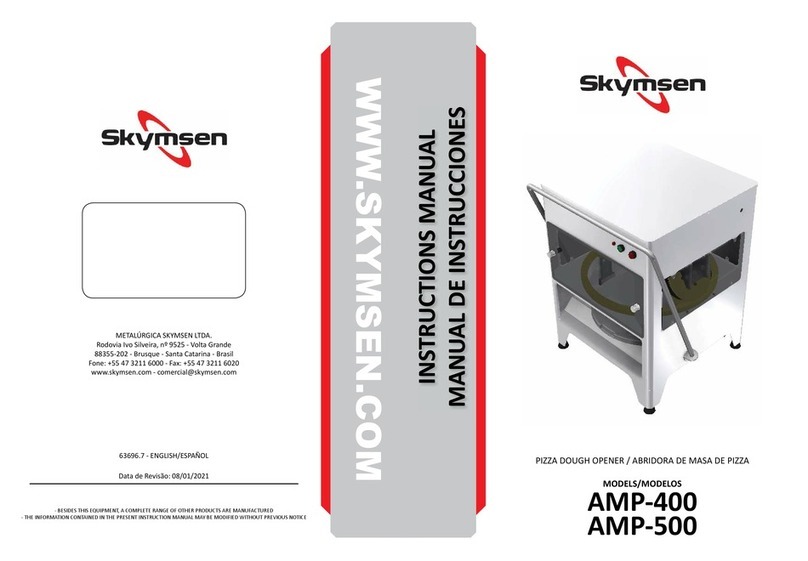 Skymsen AMP-400 instruction manual