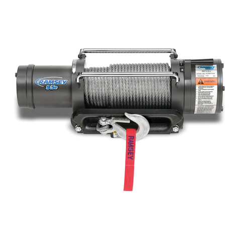 Ramsey Winch REP 9.5e User manual