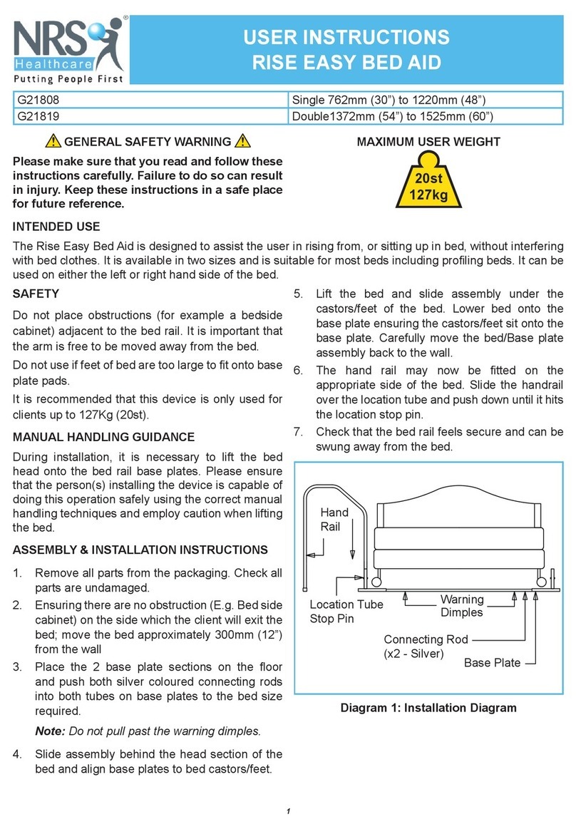 NRS Healthcare G21808 User instructions